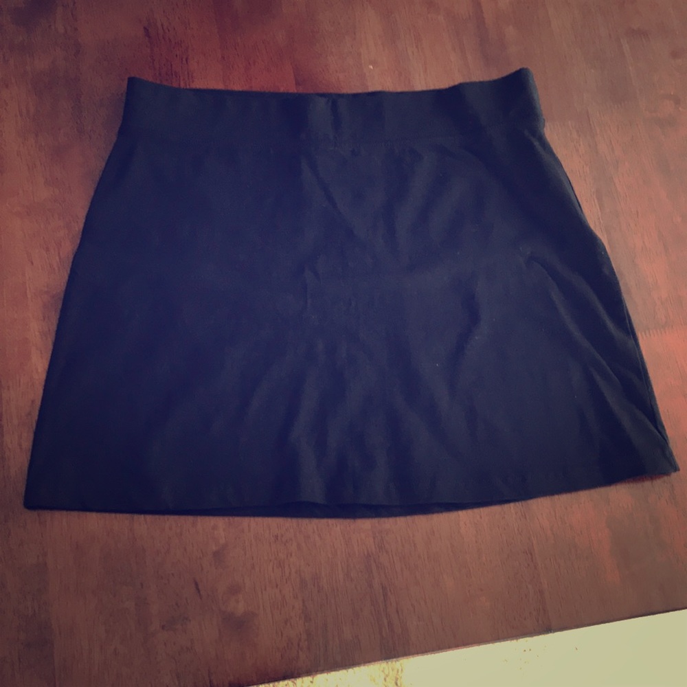 H&M cotton mini skirt